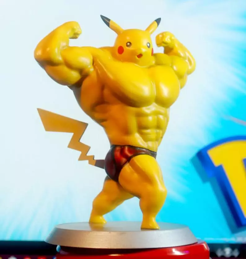 Ultra Swole Pikachu /