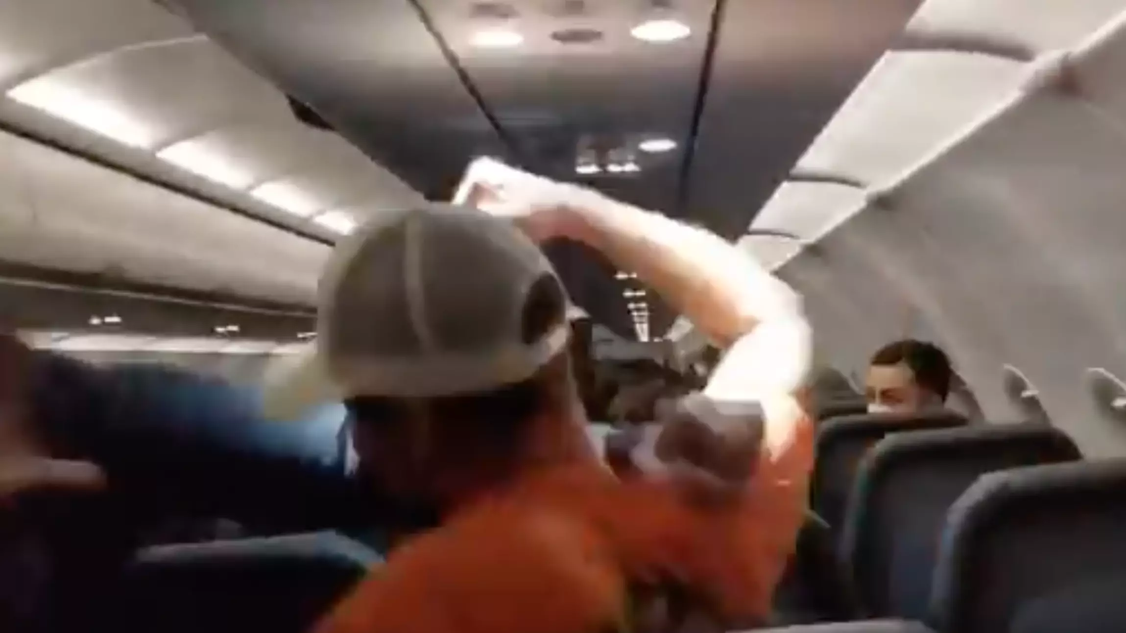 Passenger Gets Duct-Taped To Seat After 'Punching And Groping' Flight Attendants