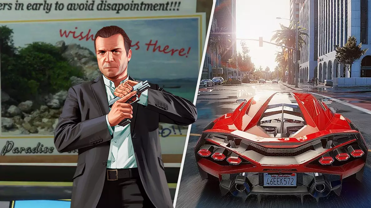 Alleged ​'GTA 6' Map Found In 'GTA 5' Strip Club, Of All Places 