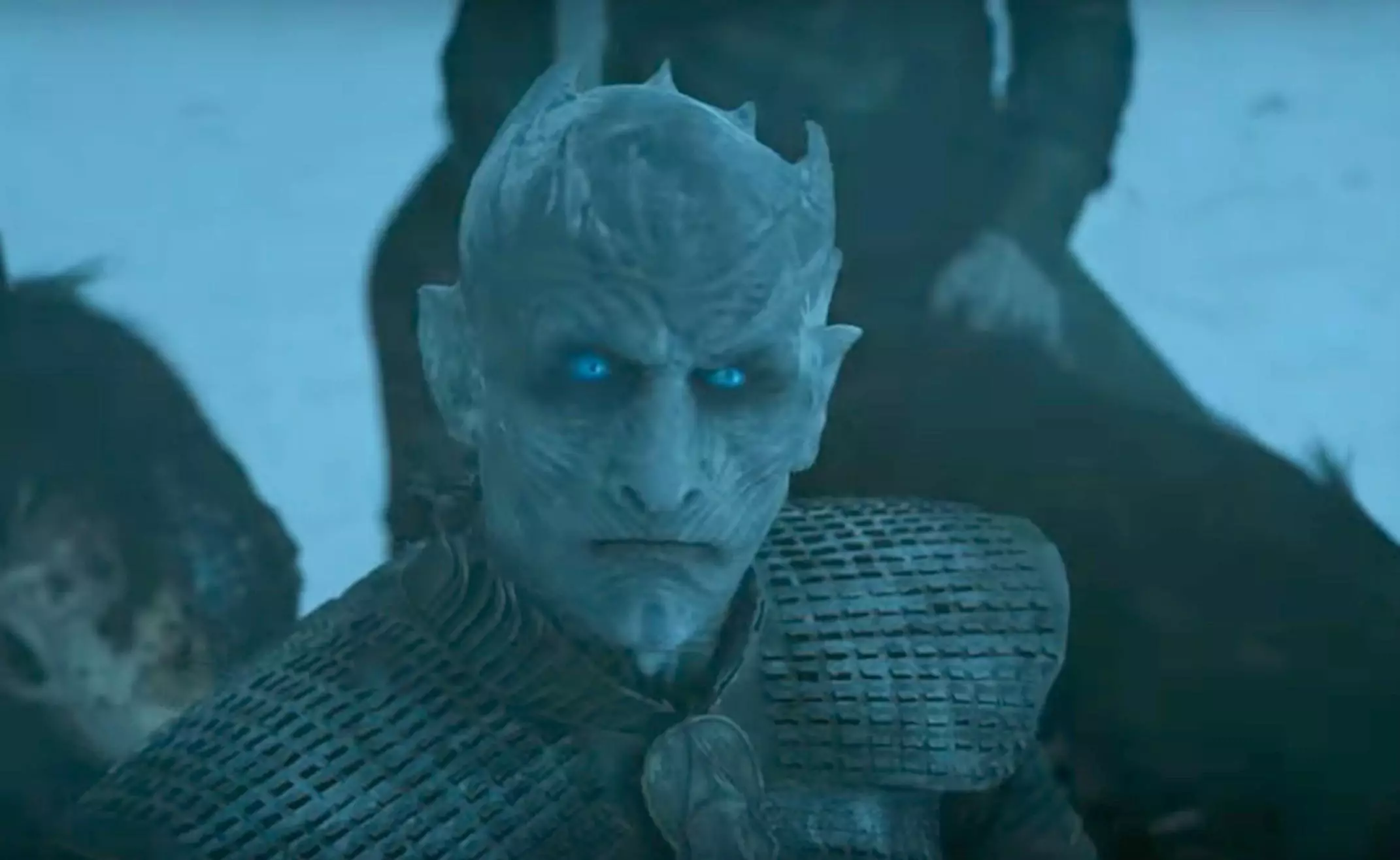 This happy character is the Night King.