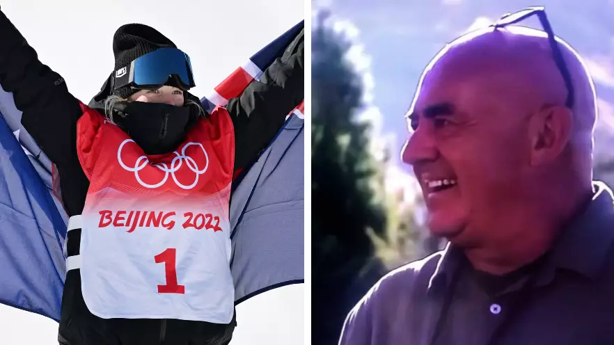 Winter Olympic Gold Medallist's Dad Drops The F-Bomb In Hilarious Live TV Interview