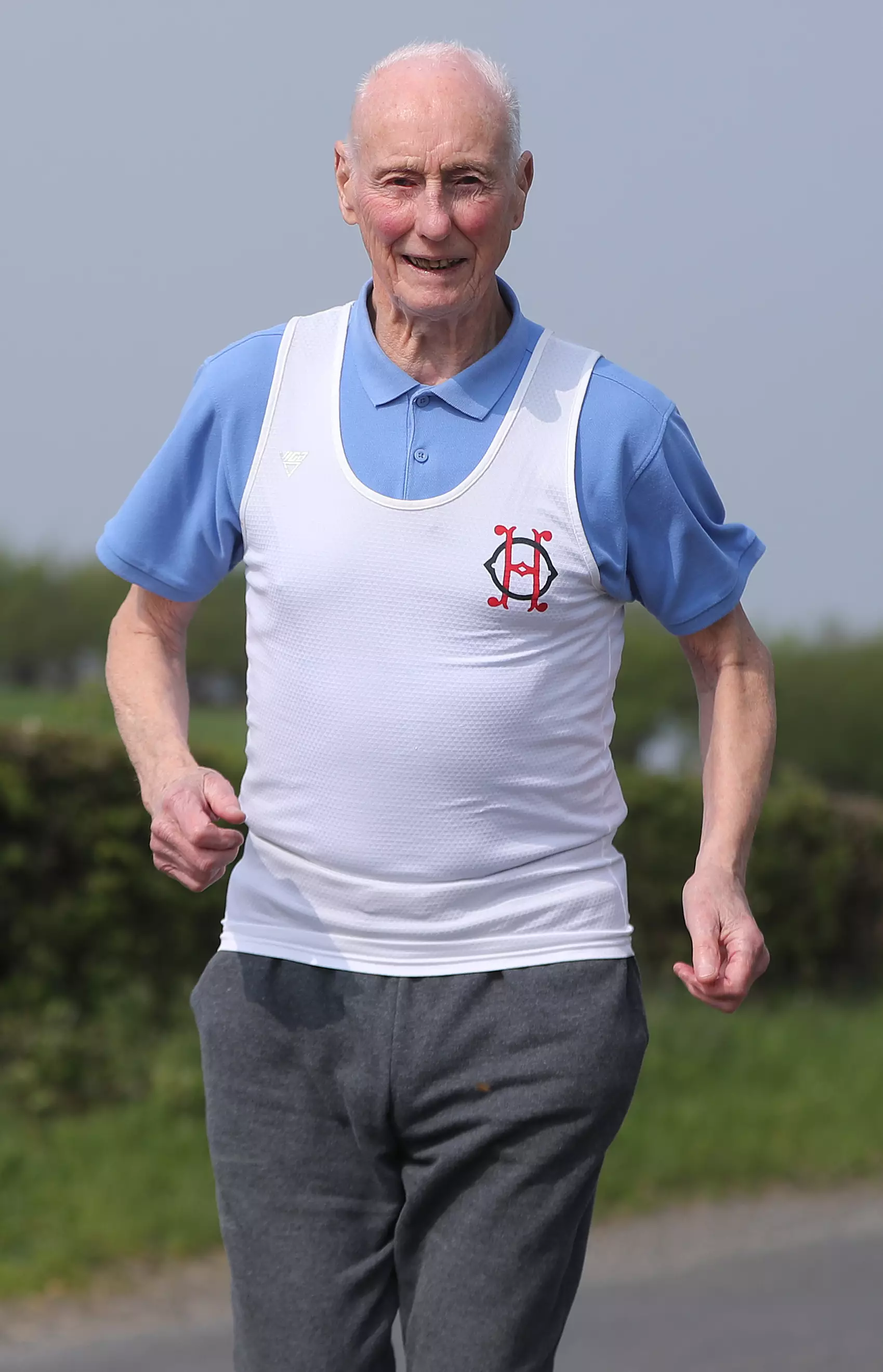 Ken Jones has participated in every London Marathon.