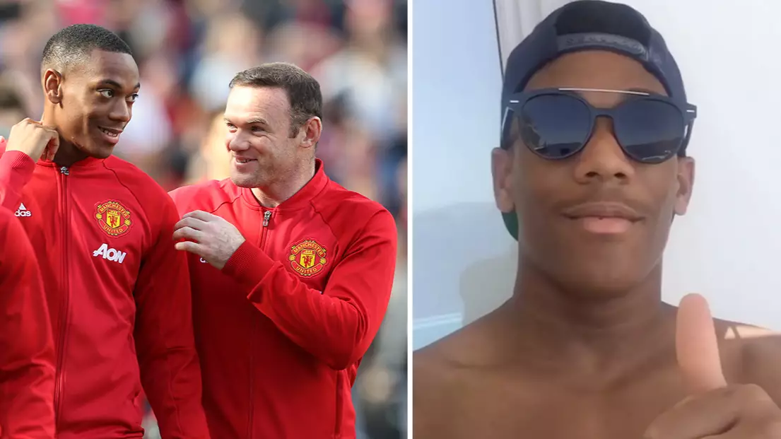 Anthony Martial Responds To Rumours That 'He Wants To Leave' Manchester United On Twitter