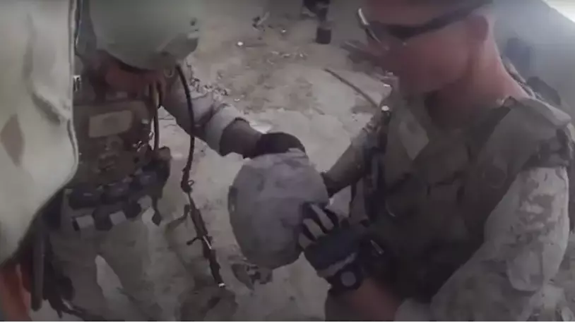 Taliban Sniper's Bullet Misses Marine's Head By Inches In Afghanistan