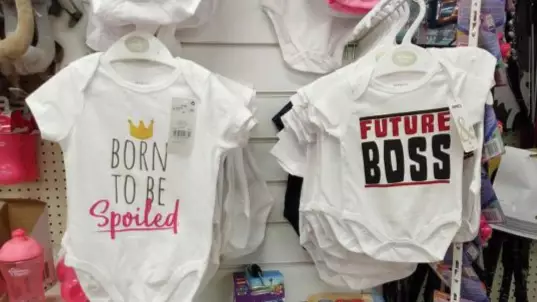 Mum Slams Poundland for Selling 'Gender Stereotyping' and 'Sexist Babygrows'