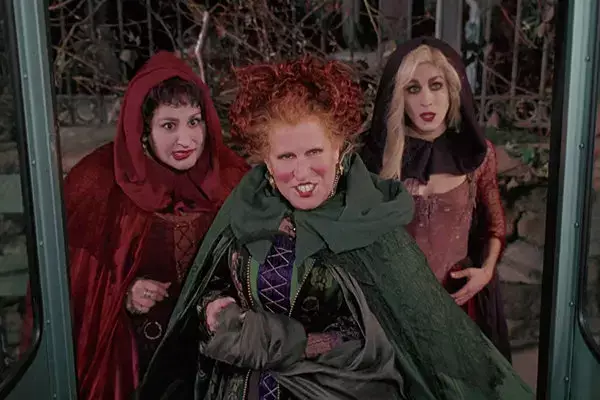 The original movie starred (left to right) Kathy Najimy, Bette Midler and Sarah Jessica Parker (