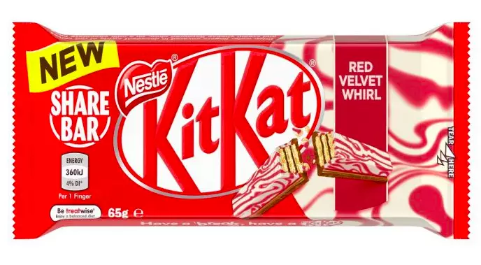 The KitKat Whirl is not for sale on UK shelves. (
