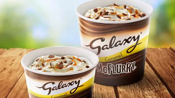 ​McDonald's Just Brought Back The Popular Galaxy McFlurry