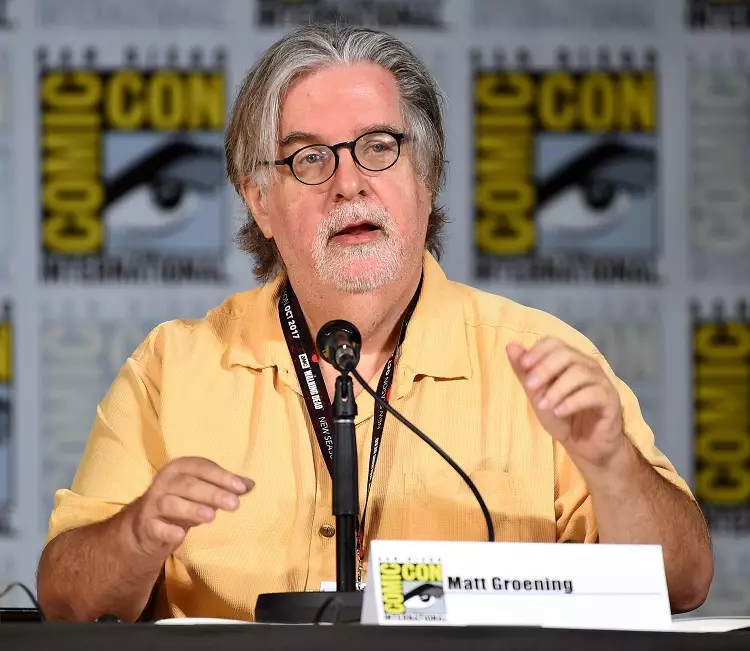 Simpsons creator Matt Groening.