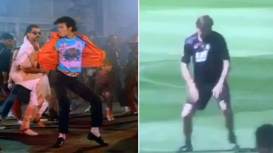 WATCH: Tony Adams Morphs Into Michael Jackson In Bizarre Training Method