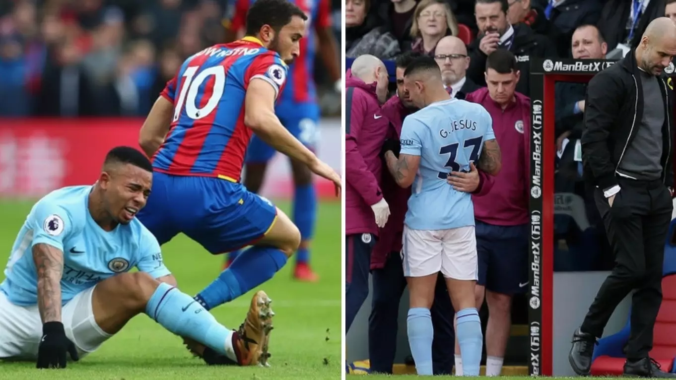 Gabriel Jesus Provides Update On Injury Suffered Against Crystal Palace