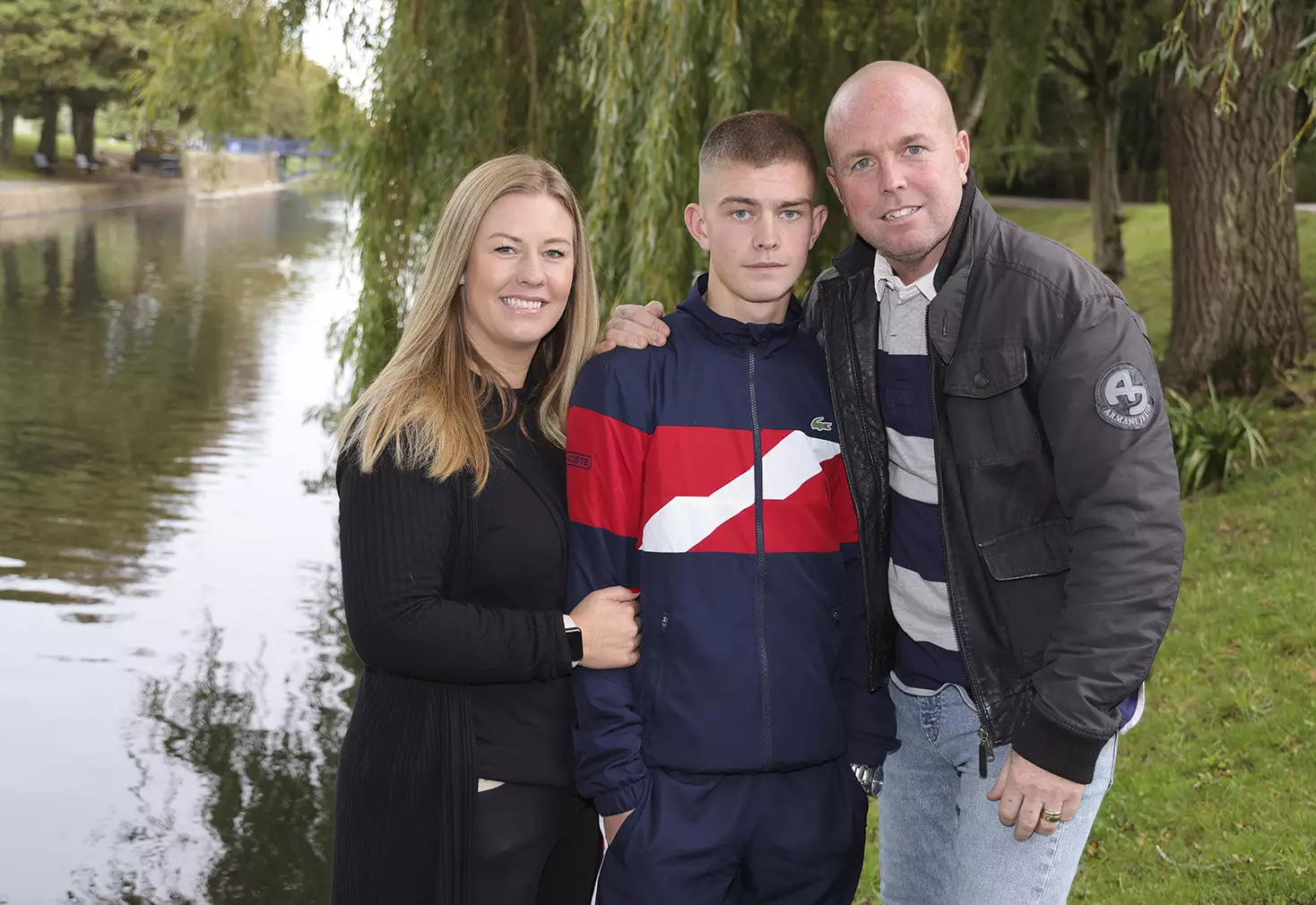 George's family are 'extremely proud' of his selfless act.