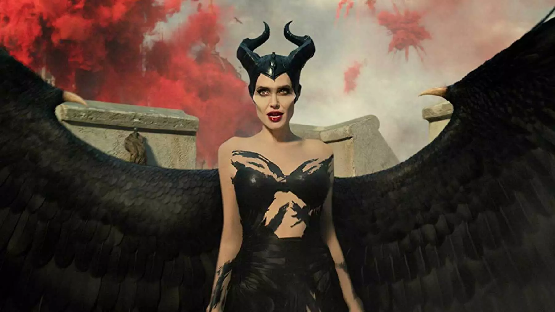 Angelina is back as everyone's favourite Disney villain Maleficent (