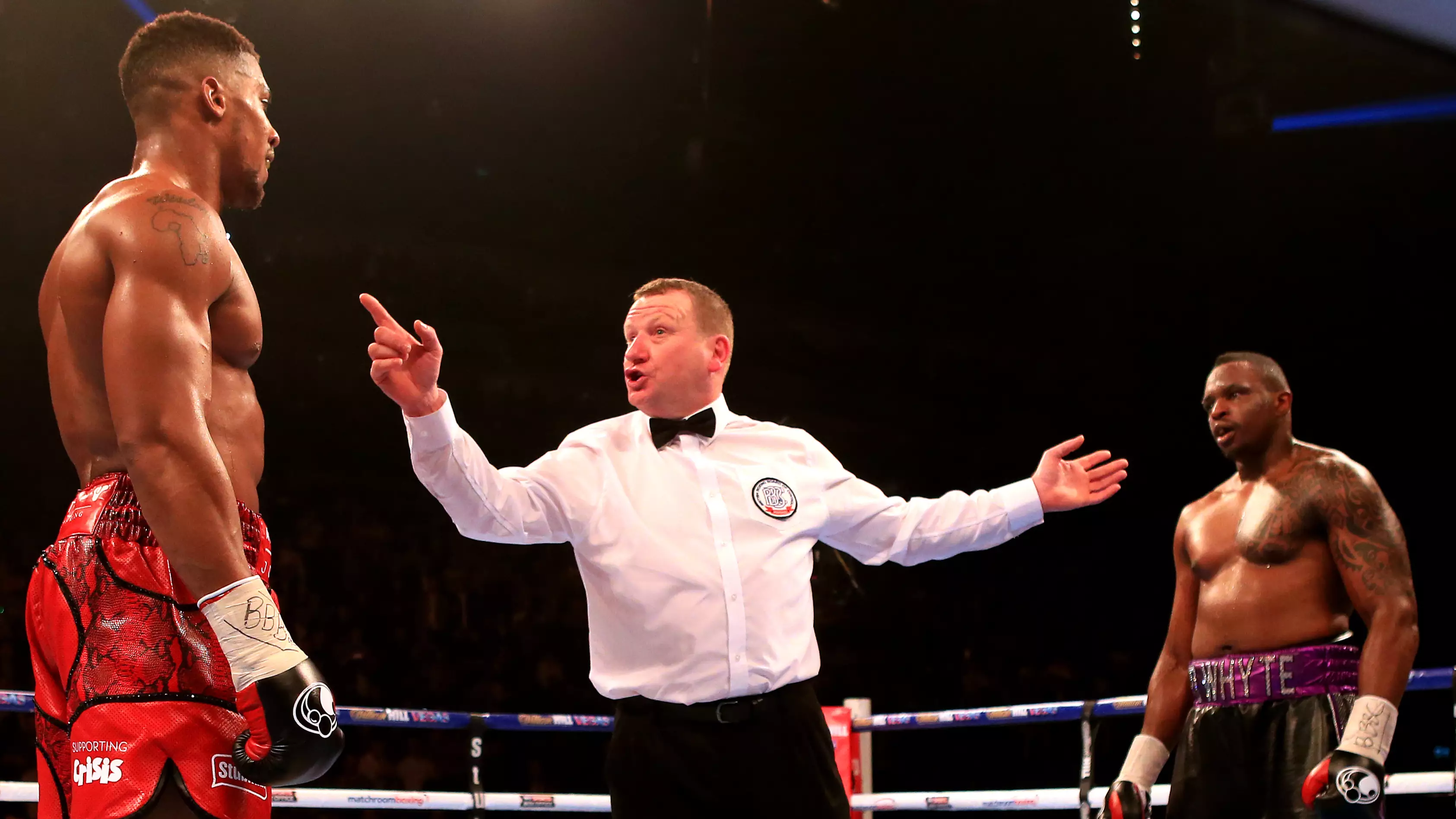 Dillian Whyte Responds To Anthony Joshua After He Threatened To 'Give Him A Punch'