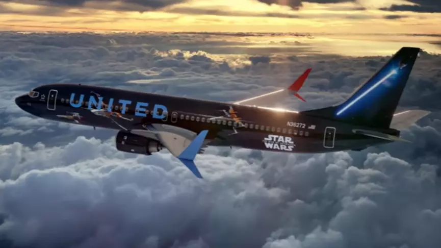 United Airlines Is Launching A Star Wars-Themed Plane