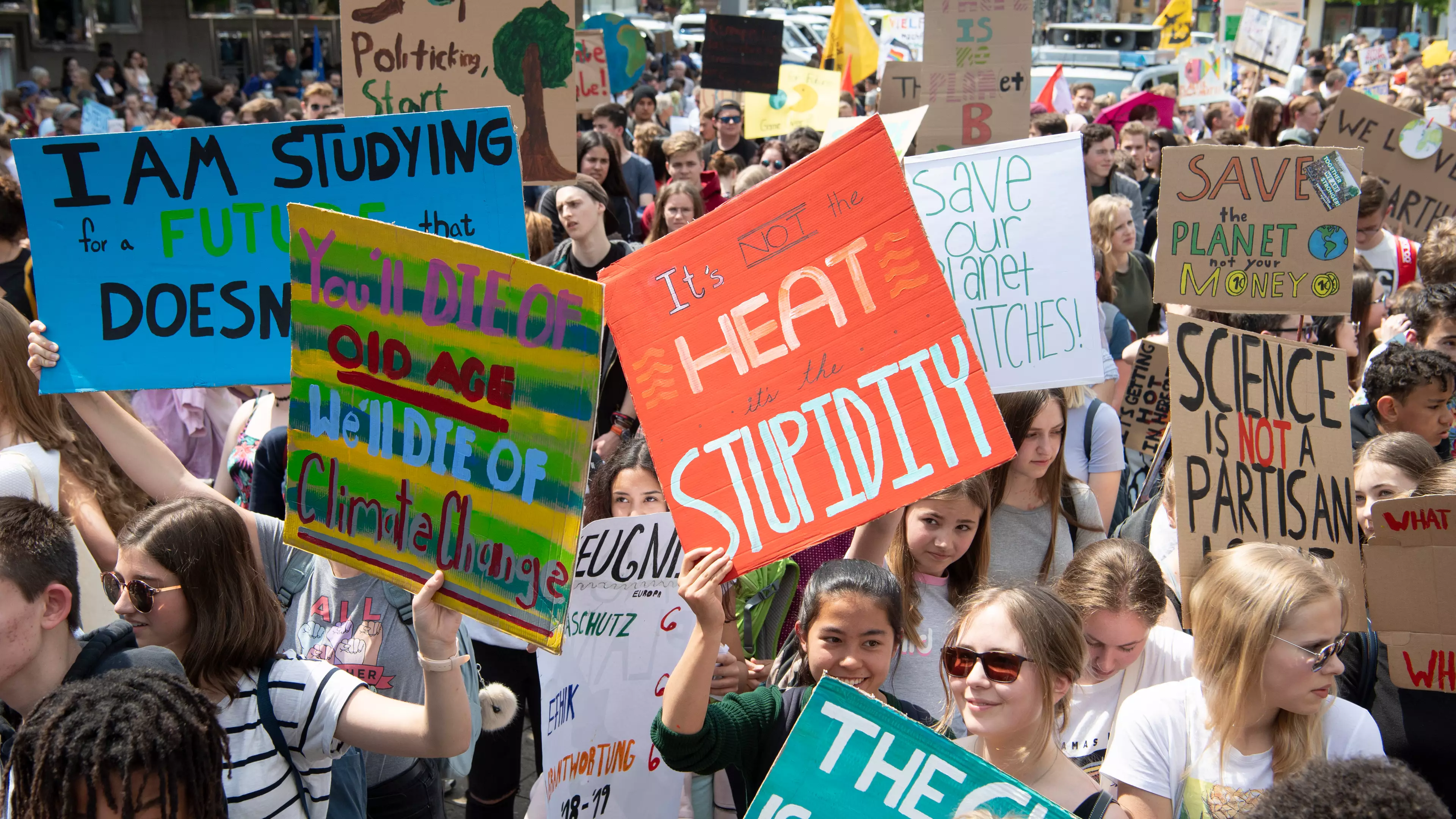 Thousands Of Aussie Students Will March Through The Streets Today For Climate Change
