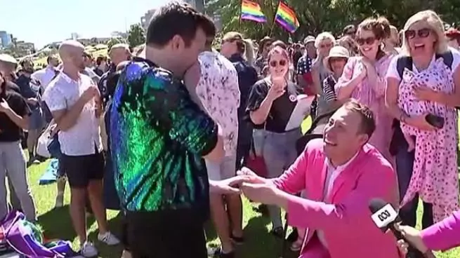 Man Proposes To Boyfriend After Australia Votes In Favour Of Same-Sex Marriage