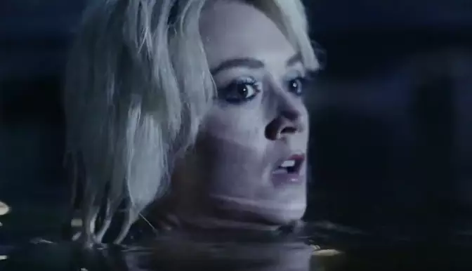 It's less than a month until we get to find out whether this woman gets out of the water alive.