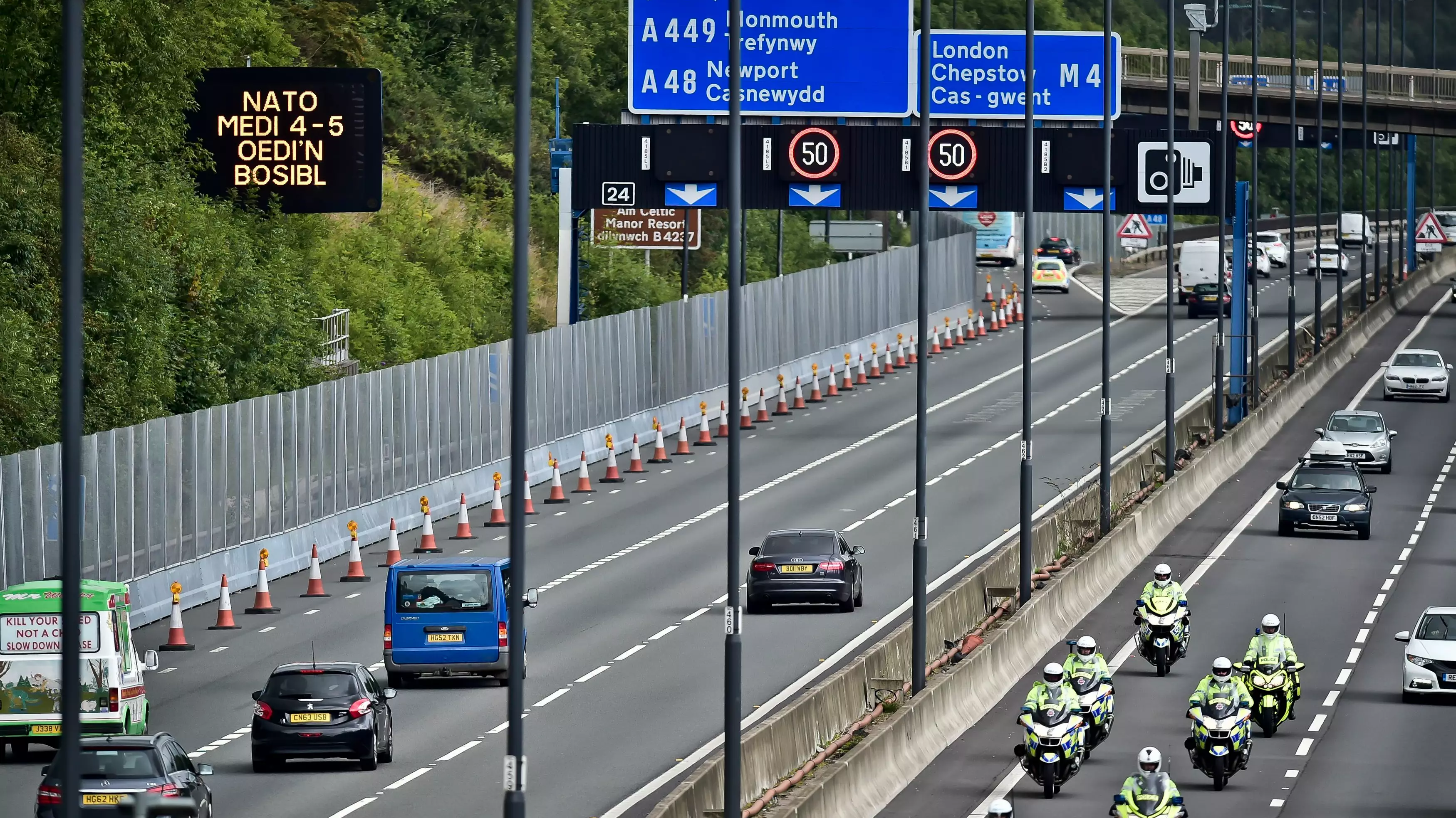 New 50mph Limits On Parts Of M4 And Number Of A-Roads To Cut Emissions 
