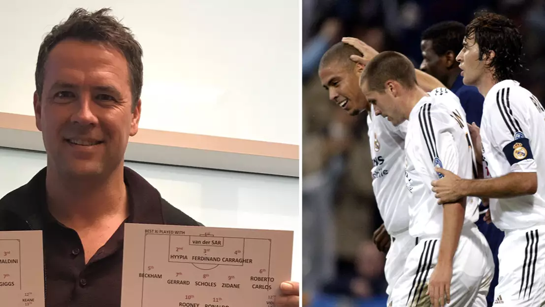 Michael Owen Reveals The Best XI He's Played With And Against 