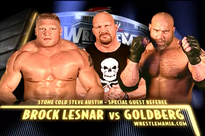 Remembering The Steaming Pile Of Shit That Was Brock Lesnar vs Goldberg 1