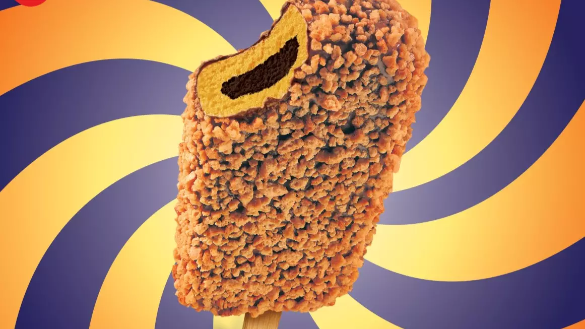 Violet Crumble And Golden Gaytime Team Up For New Ice Cream
