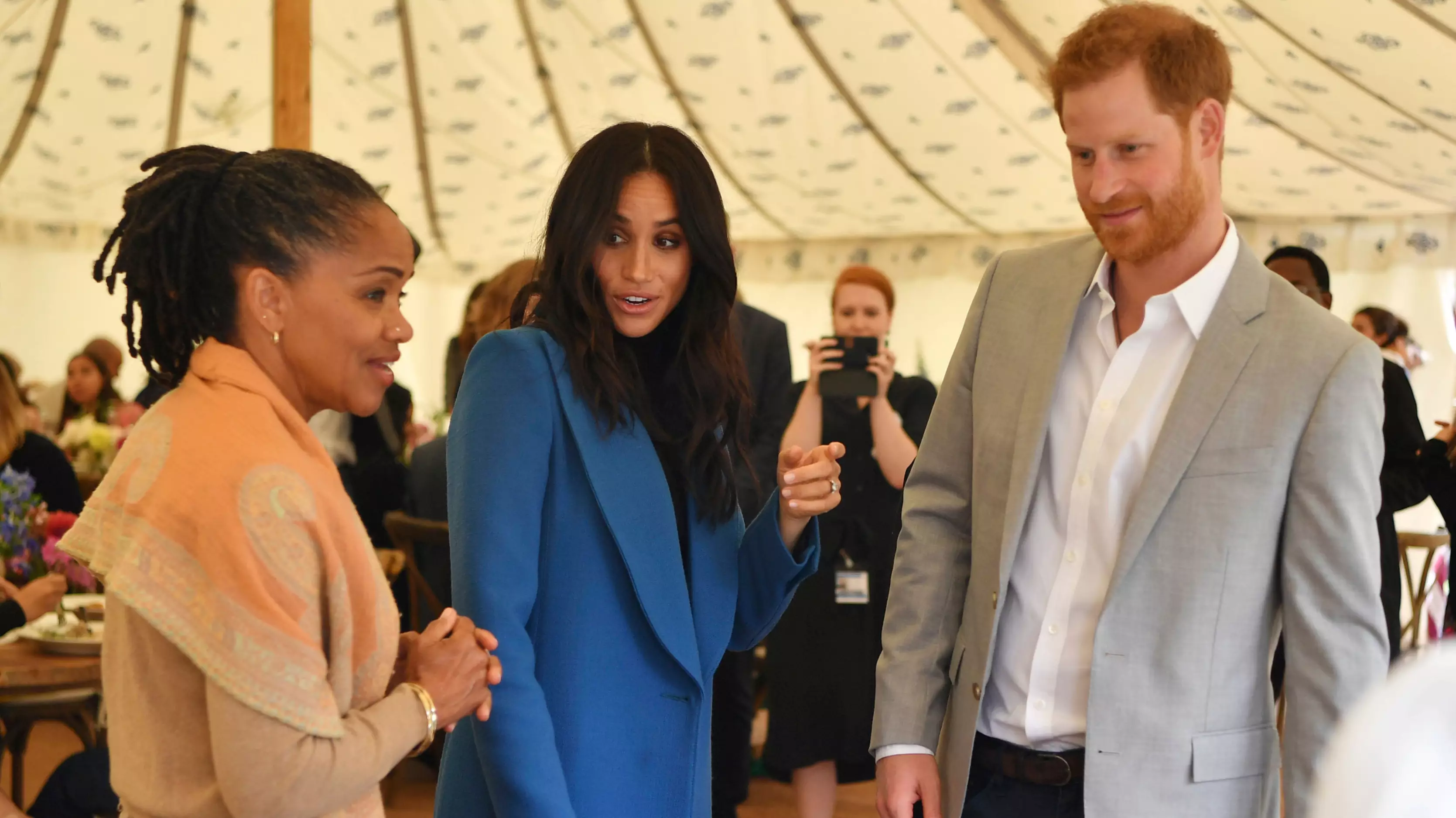 Prince Harry Caught Red-Handed Stealing Samosas At Meghan Markle's Cookbook Event
