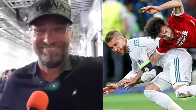 Jurgen Klopp Labels Sergio Ramos 'Ruthless And Brutal' For Tackle On Mohamed Salah 