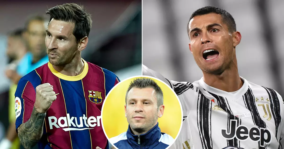 Antonio Cassano Calls Cristiano Ronaldo ‘A Manufactured Talent’ And Praises Lionel Messi