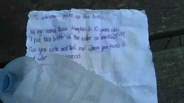 Hunt For British Woman After Message In Bottle Washes Up On Beach