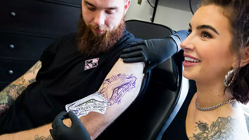Stop Everything: Strongbow Are Opening Their Own Dark Fruit Tattoo Studio