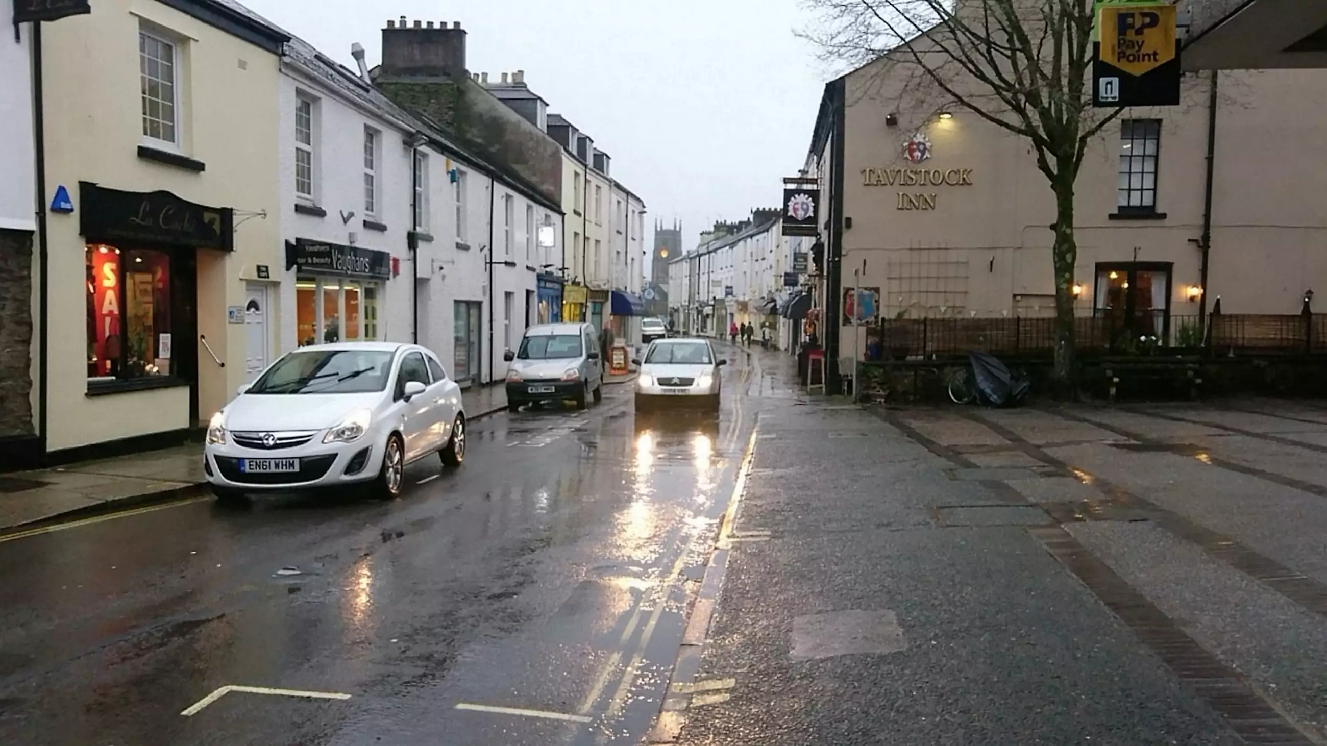 Tavistock in Devon was dubbed the 'angriest town'.