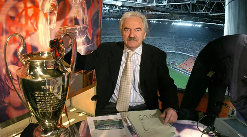 The good old days of Champions League football presented by Des Lynam. Image: ITV