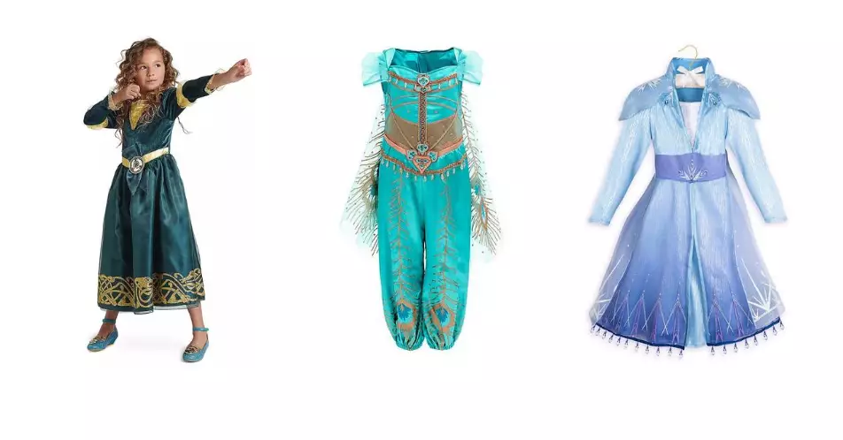 How about dressing up as Merida or Princess Jasmine for the Halloween party? (
