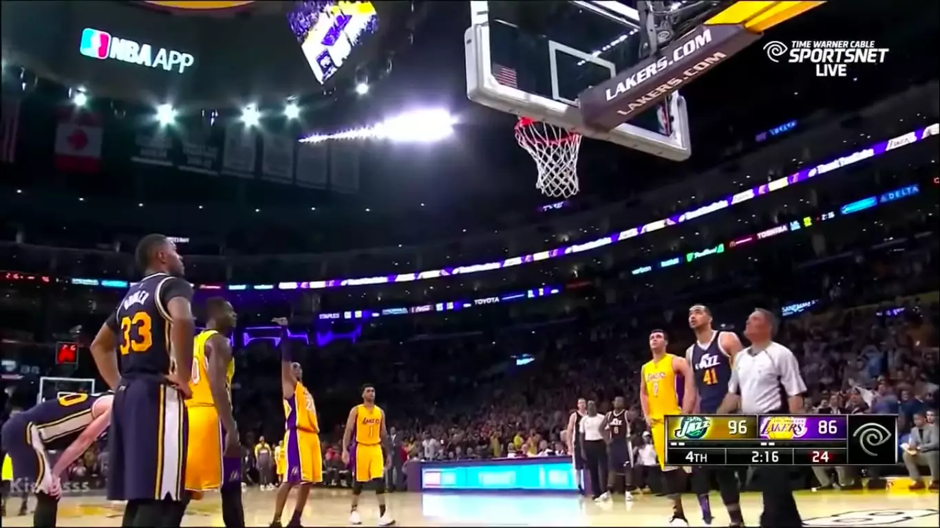 The final three minutes of Kobe Bryant's retirement NBA game are sporting legend.