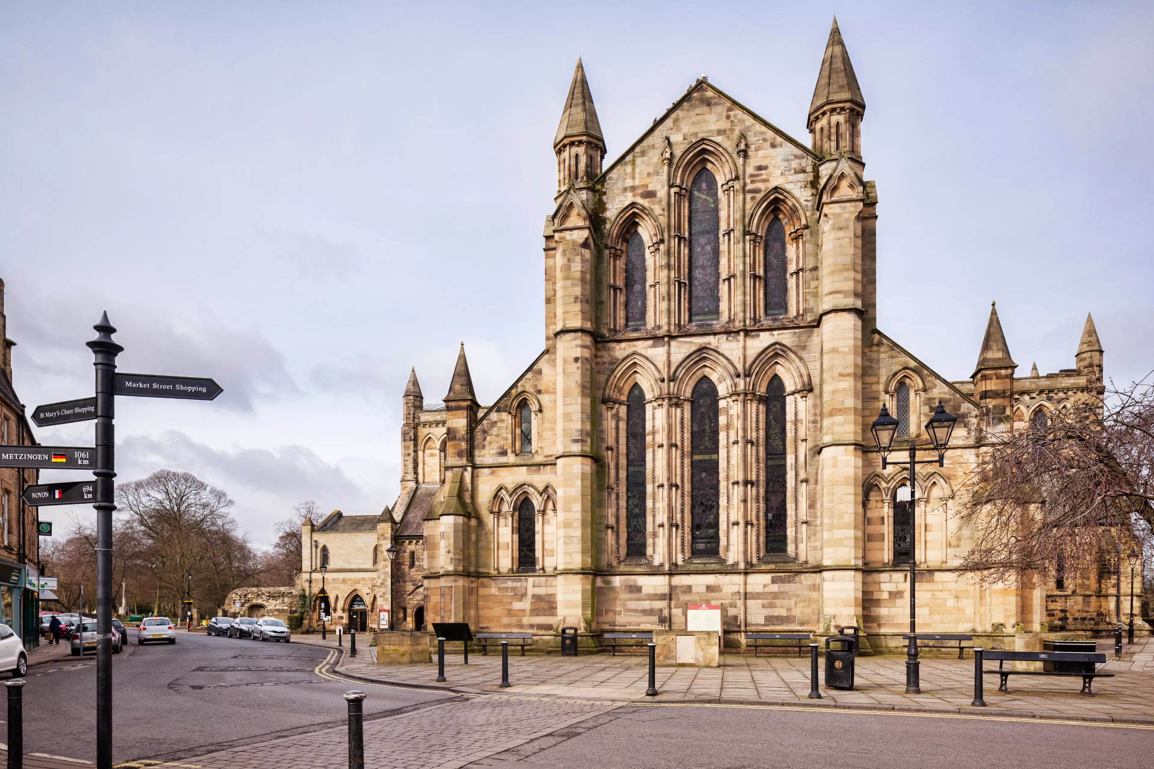 Hexham in Northumberland has been named as the happiest place to live in Britain.