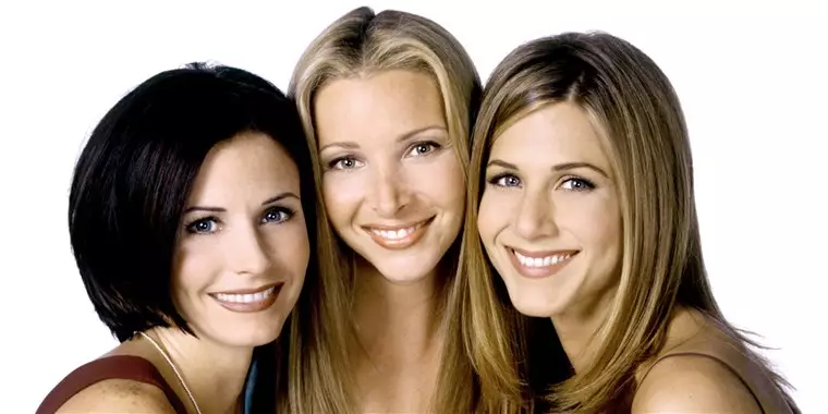 The Friends ladies in season 5.