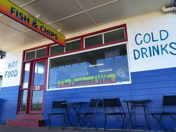 The Battered Wife Fish And Chips shop is closing down.