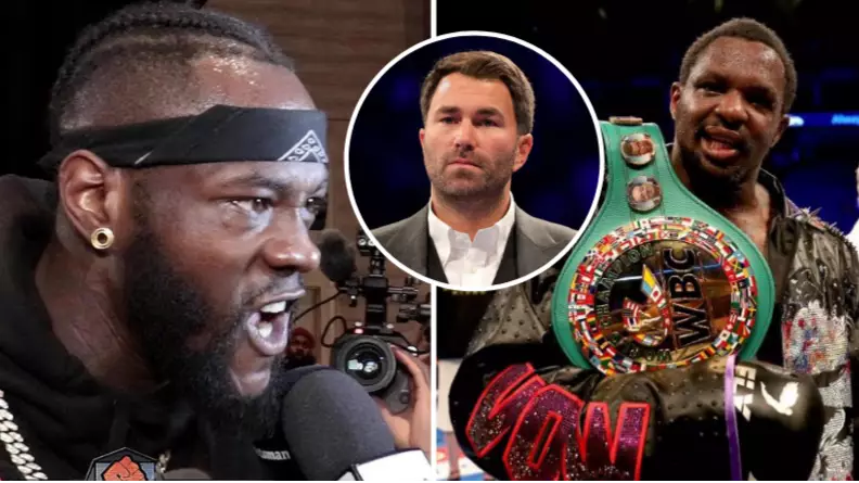 Deontay Wilder Reacts After Dillian Whyte Accused Of Testing Positive For Banned Substance 