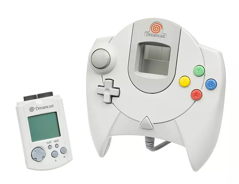 SEGA Dreamcast Controller and VMU