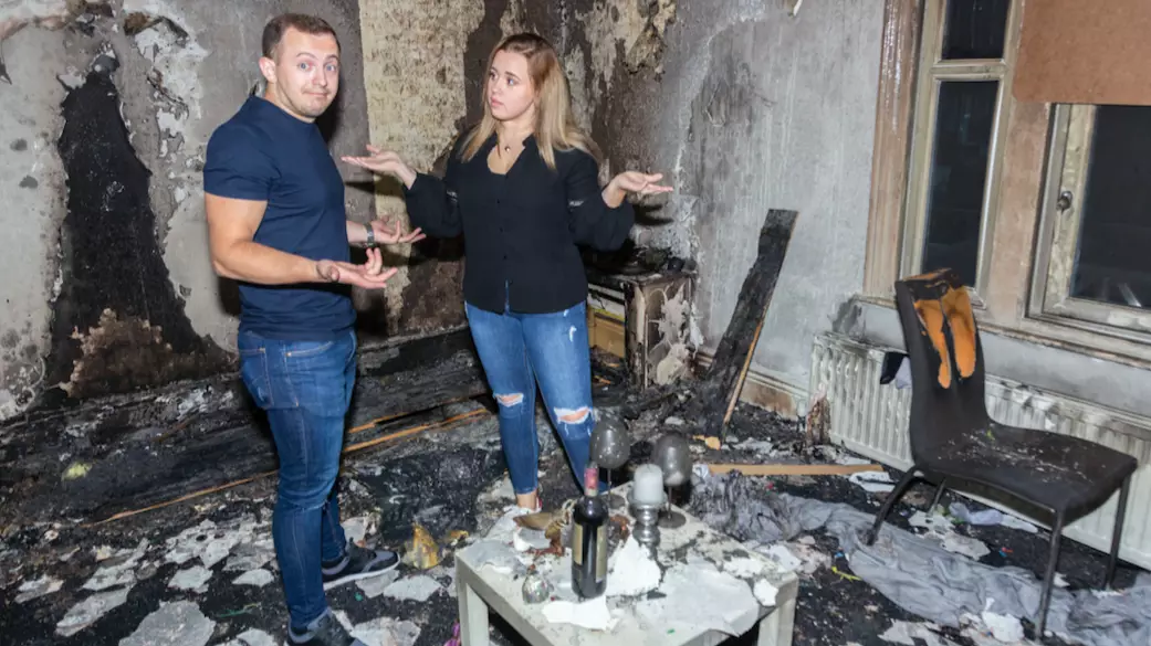 Man Burns Down His Flat After Elaborate Candle Proposal Ends In Disaster
