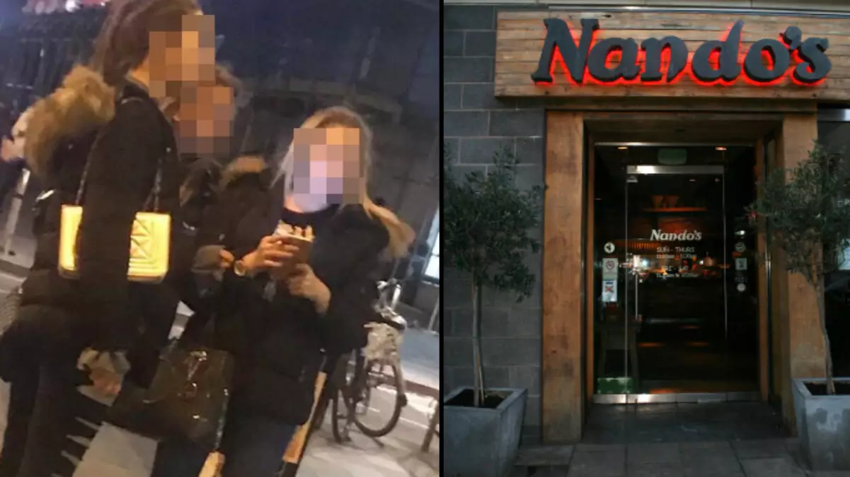 Teenagers Criticised For Allegedly Taunting Homeless Man In Nando's