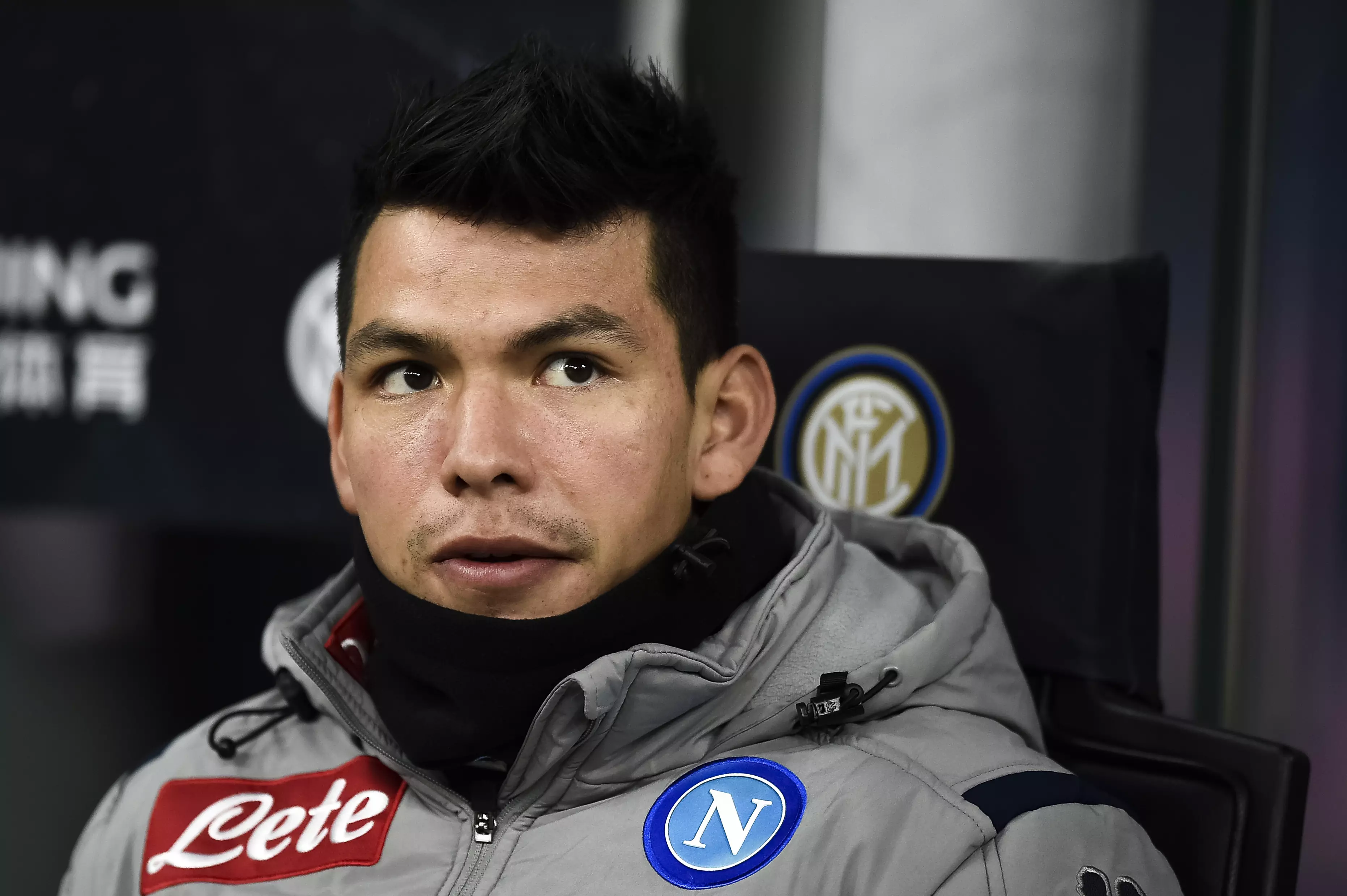 Lozano hasn't had a great time in Italy. Image: PA Images