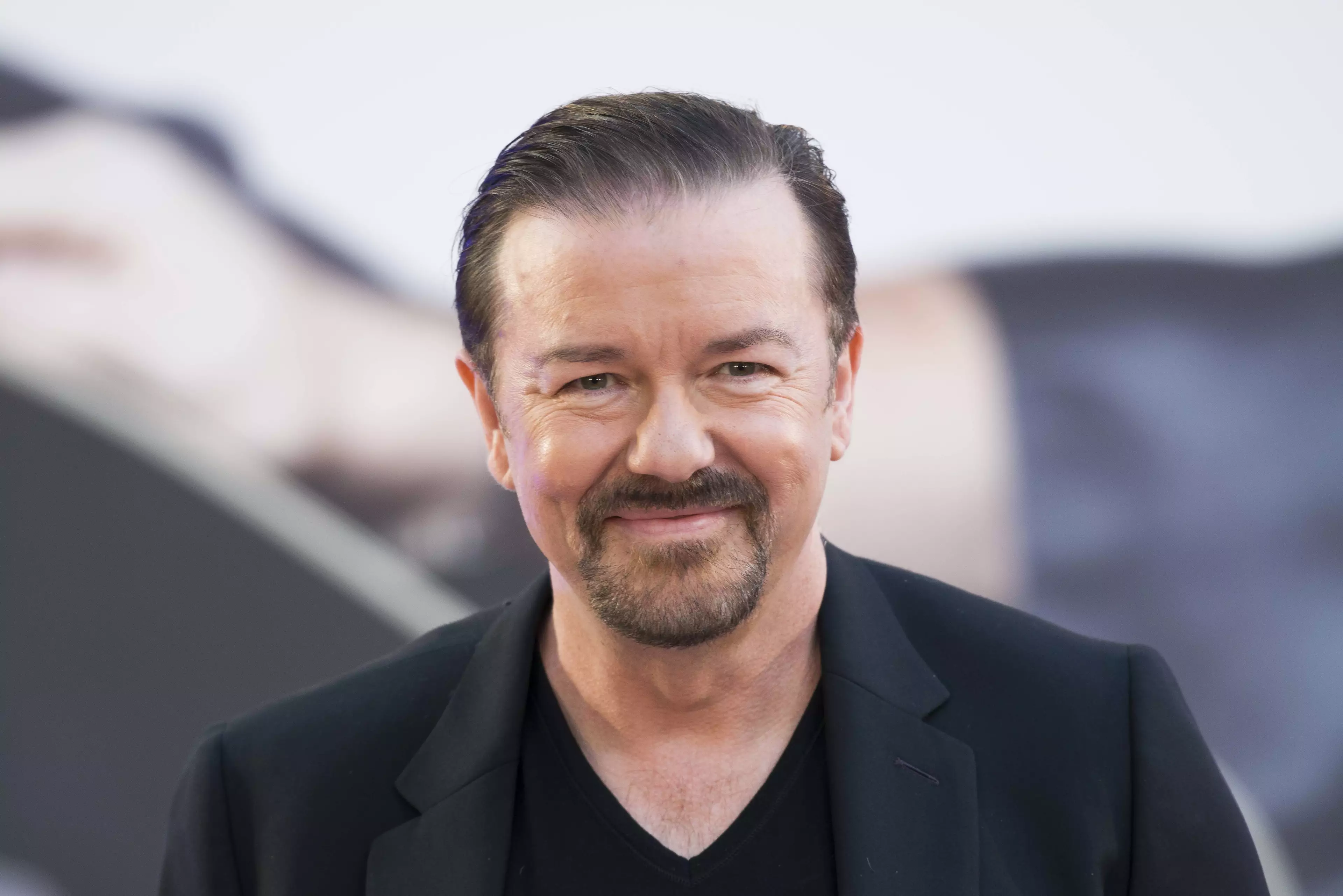 Ricky Gervais first found fame with The Office.