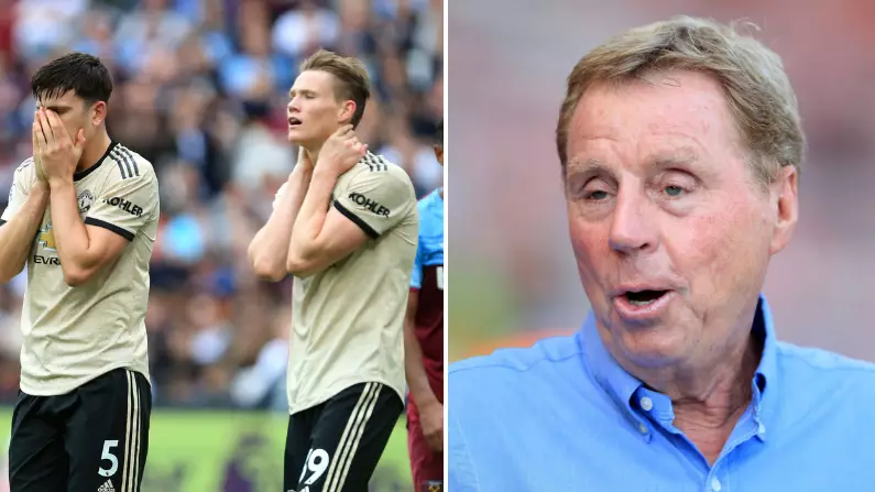 Harry Redknapp Says This Is The Worst Manchester United Team In Premier League History