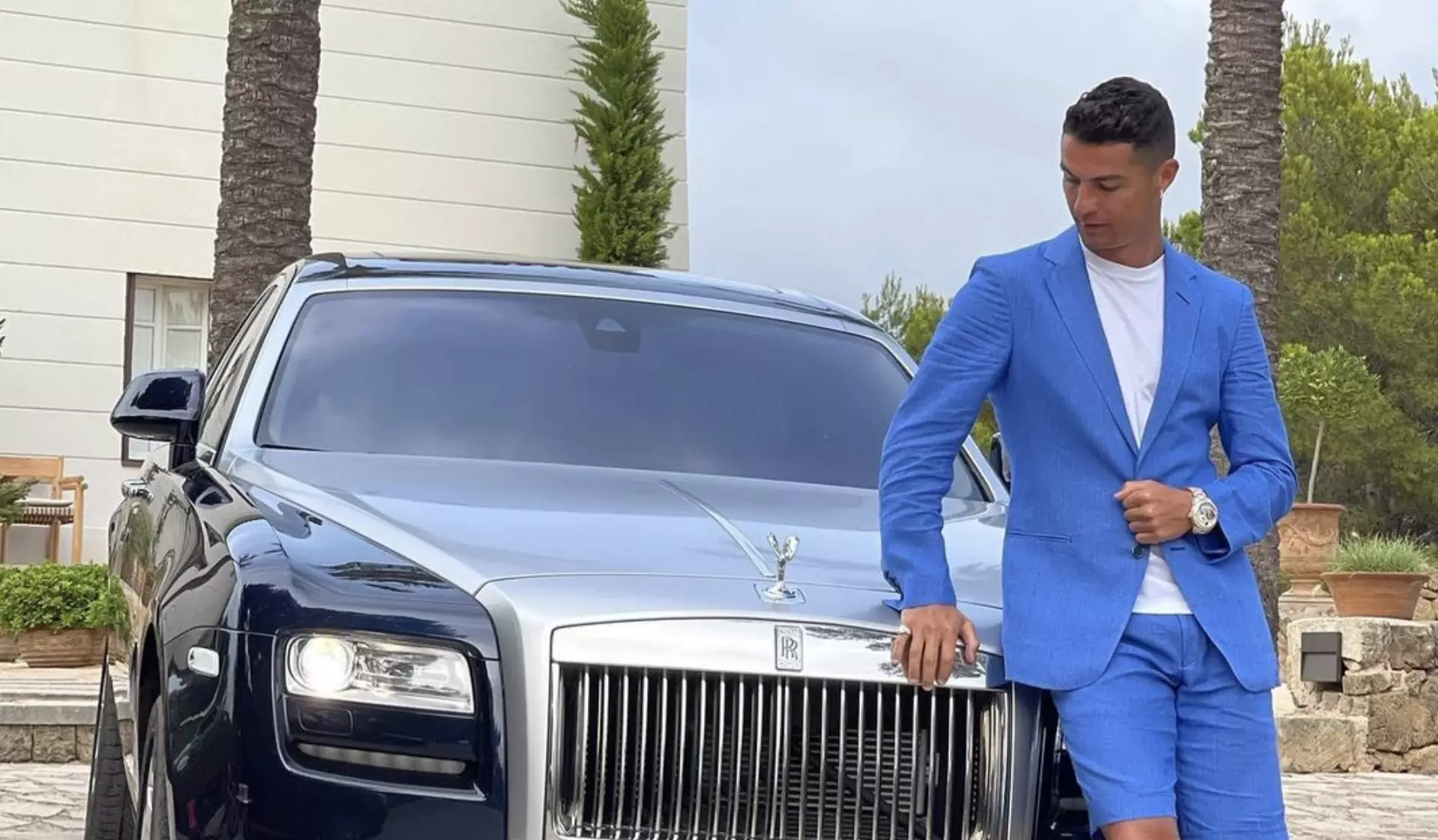 Cop A Sneaky Look At Cristiano Ronaldo’s Car Collection