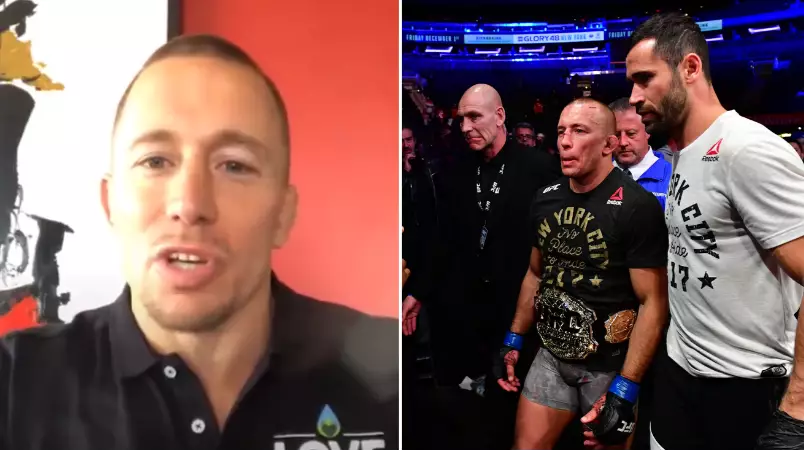 Georges St-Pierre Names His 'Best Ever' Fighter In MMA History And His UFC GOATs