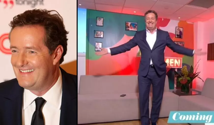 Piers Morgan Wore Heels On 'Loose Women' Because He Loves Attention