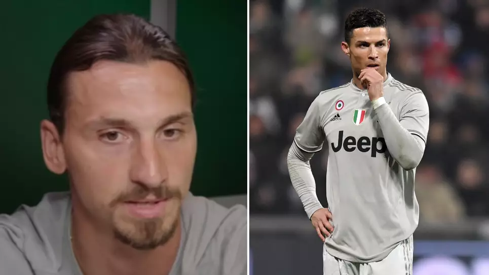 What Zlatan Ibrahimovic Has Said About Cristiano Ronaldo's 'Challenge' At Juventus 