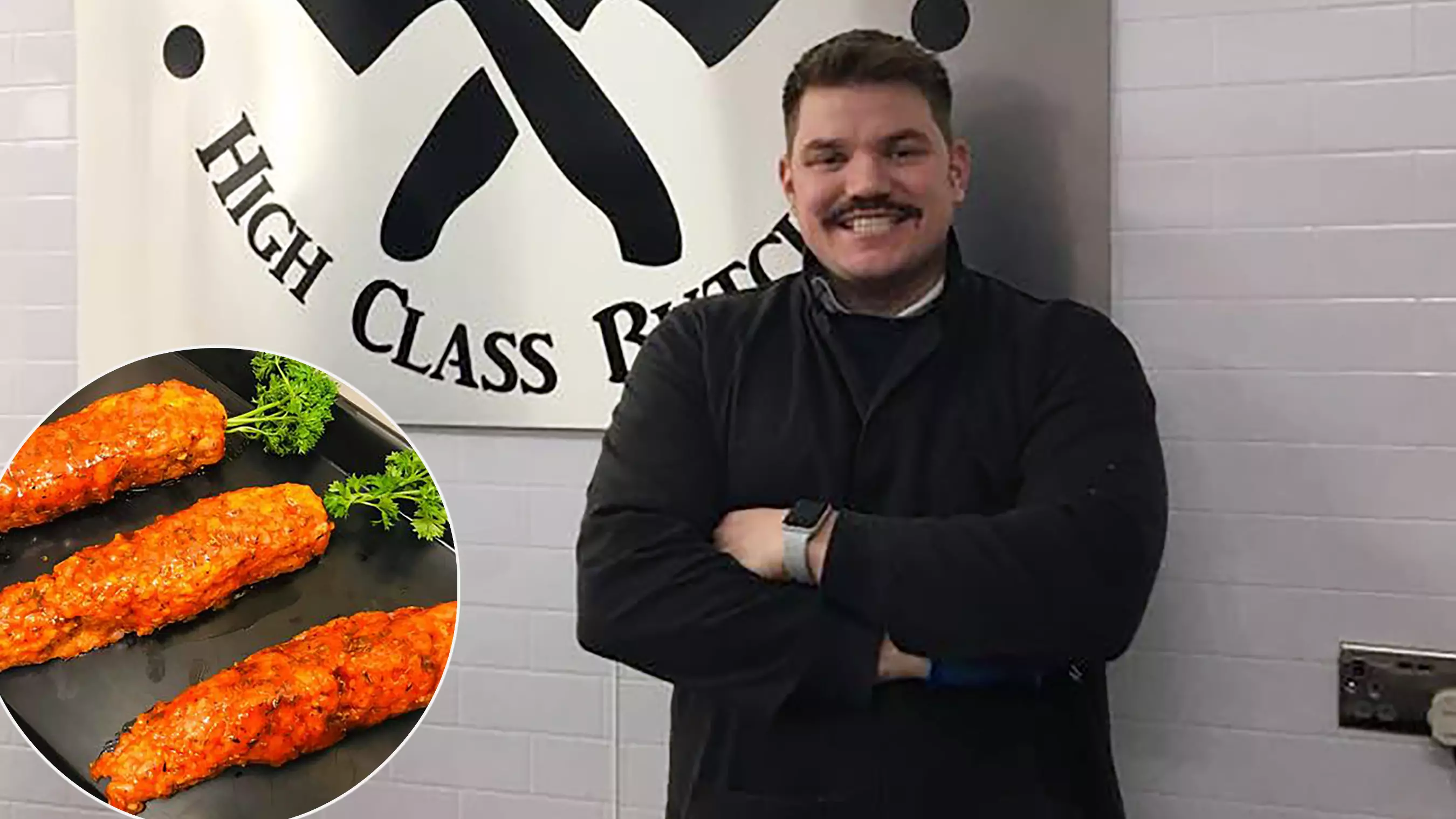 Butcher Trolls Vegans With 'Carrots' Made From Pork
